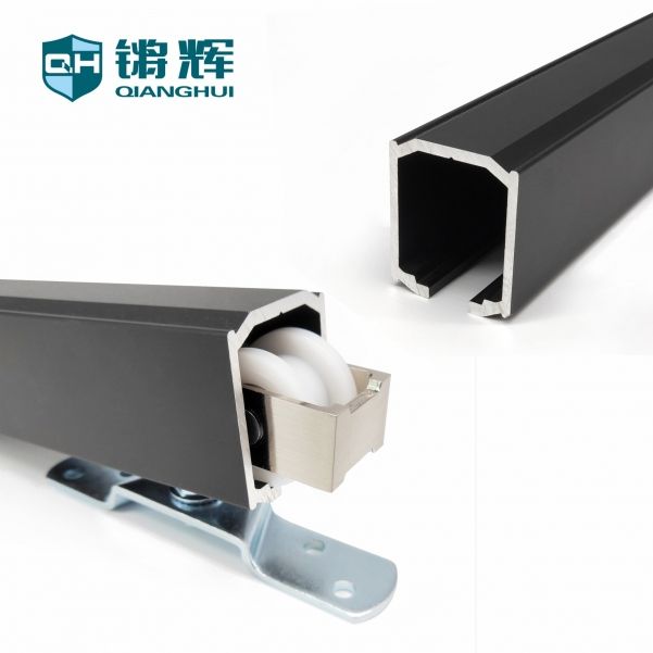 三门同步同向联动门滑轮